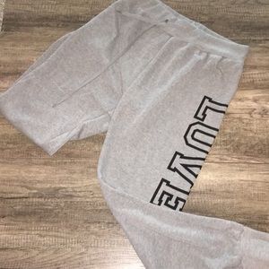 Draw string gray sweat/lounge pants - 1X